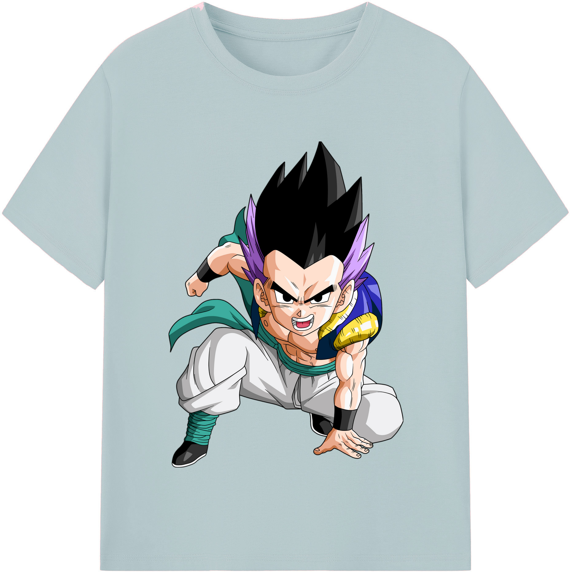 （画像用） ドラゴンボール 孫 悟飯（そんごはん）DRAGON BALL Son Gohan 綿100％半袖Tシャツ（フロントプリント）
